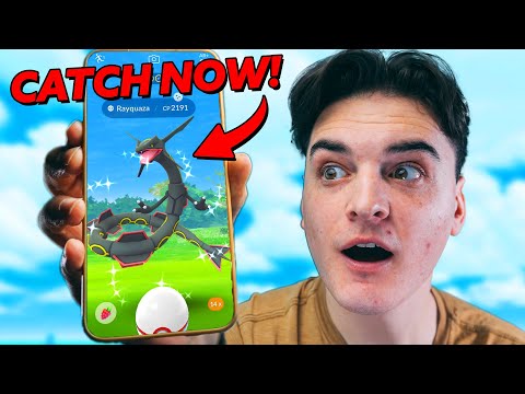 How YOU can catch RAYQUAZA in Pokémon GO!
