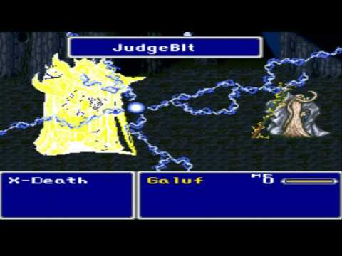 Let's Play Final Fantasy V (PS1) Part 34 Elder's Tree - Galuf's Final Battle