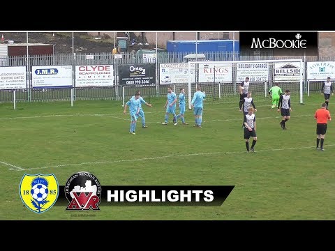 Wishaw Juniors Vs Ardrossan Winton Rovers | McBookie.com West Region League One - 23/03/19