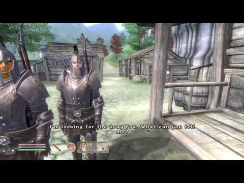 Oblivion Have you seen the Grey Fox?