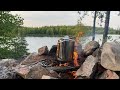 Video Thumbnail for Camping and fishing on a little island
