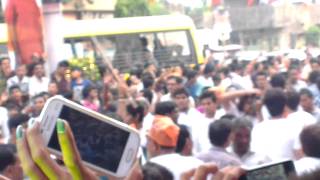 preview picture of video 'Ganpati Dada Welcome @ Alkapuri , Sumul Dairy Road, Surat'