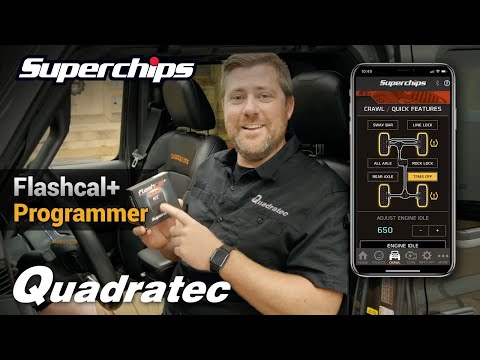 Superchips FlashCal+ Programmer Install and Walk Through for Jeep Wrangler & Gladiator