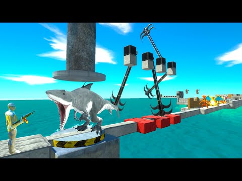 I PASSED THE MOST DEADLY PARKOUR FULL TRAP - Animal Revolt Battle Simulator