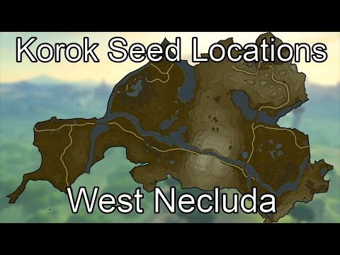 Breath of the Wild Korok Seed Guide - West Necluda