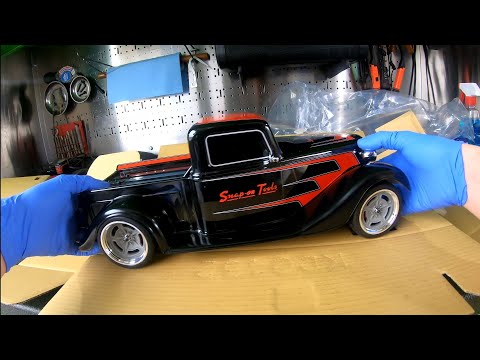 Snap-On 100th Anniversary Traxxas Car Unboxing And Test RIPP!!