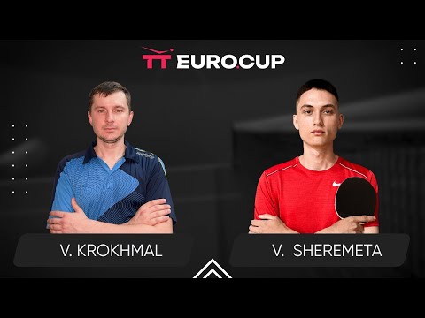 09:30 Vitalii Krokhmal - Vladyslav-Ivan Sheremeta 11.12.2023 TT Euro.Cup Ukraine Master. TABLE 3