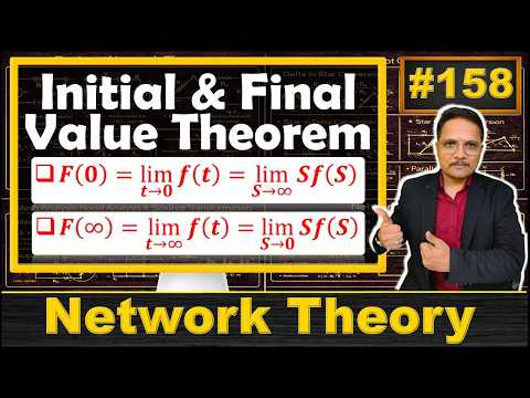 Initial Value Theorem and Final Value Theorem with Examples Video ...