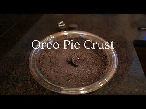 2-Ingredient Oreo Pie Crust (Easy Homemade Recipe!)