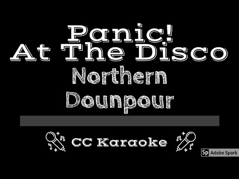 Panic At The Disco • Northern Downpour (CC) [Karaoke Instrumental Lyrics]