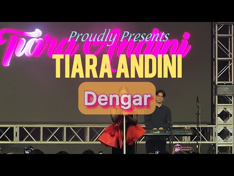 Tiara Andini - Dengar (baru) Lirik LiVE 18 Oktober 2025 Kopi Good Day Schoolicious Lippo Mall Kemang