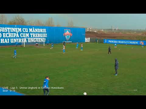 LIVE - Liga 3 - Unirea Ungheni vs Corvinul Hunedoara