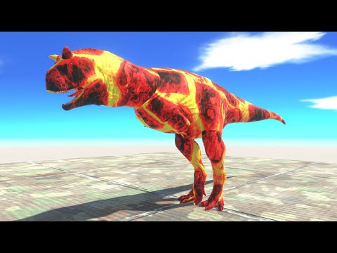 Carnotaurus vs all unit -Animal Revolt Battle Simulator