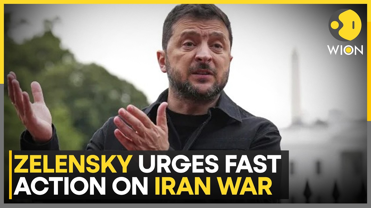 Iran War: Zelensky Demands Urgent Action on Iran War | Russian Parts Found in Iran Drones | WION