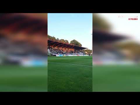 Polonia Warszawa vs. GKS Tychy - doping kibiców Polonii