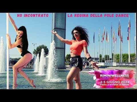 FACCIO ** POLE DANCE** CON SIMONA SPATARO AL @RiminiWellness