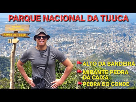 Trilha PNT RJ: Alto da Bandeira, Mirante Pedra da Caixa e Pedra do Conde na Floresta da Tijuca