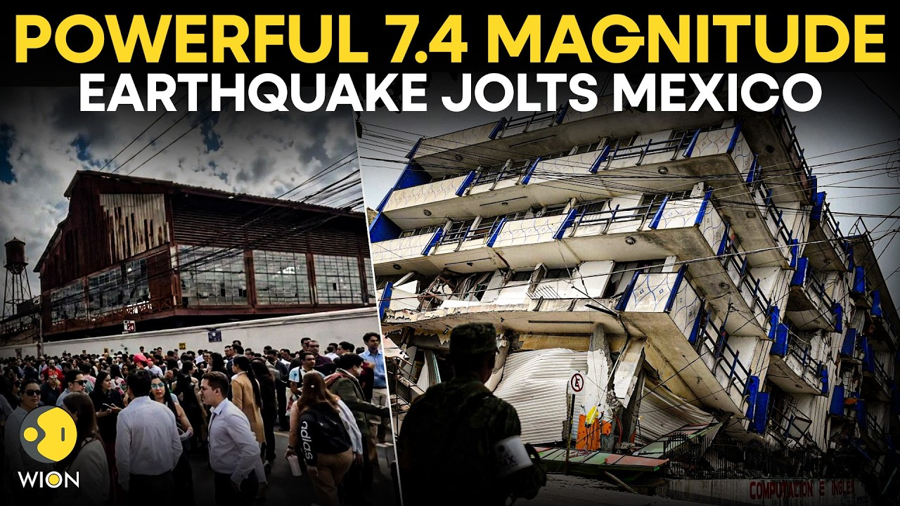 Mexico Earthquake LIVE: LIVE: Massive 7.4 Earthquake Strikes Mexico Coast, Tsunami Alerts On | WION