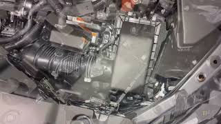 2022-2024 Lexus NX350h Hybrid Engine Air Filter Inspection And Replacement Instructions