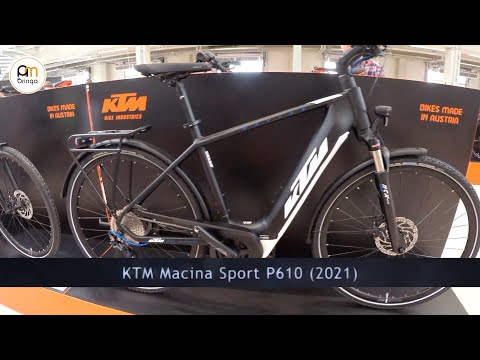 KTM Macina Sport P610 (2021) [trekking pedelec] - Ambringa Ebike Videók