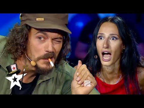 Funny Magician Gets Judges Laughing on Georgia's Got Talent 2021 | Magicians Got Talent