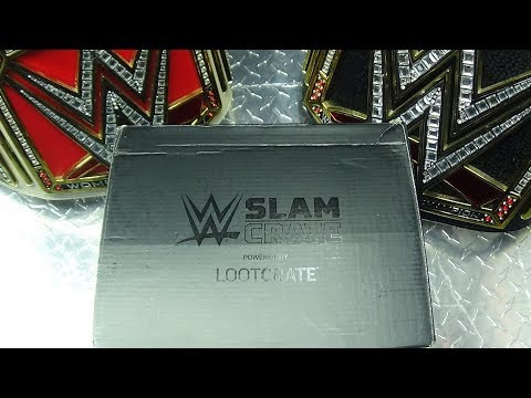 WWE SLAM CRATE December 2018: EmGo's Unboxings N' Stuff