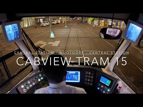 🔁 Misty 4K Cabview Tram Driver | The Hague Netherlands - Line 15
