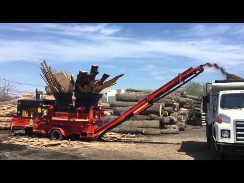 Soliosmillwork slab from sawmill to tub grinder to making m