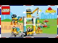 LEGO DUPLO 10933 Tower Crane Truck Bull Doger Construction Site