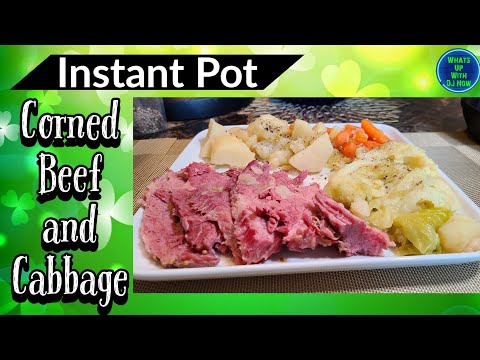 Instant Pot Corned Beef and Cabbage Quick and easy...