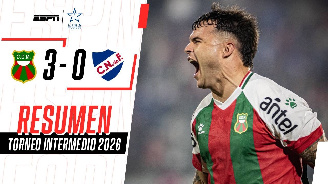 MALDONADO GOLEÓ A NACIONAL Y ES NUEVO LÍDER DEL INTERMEDIO | Dep. Maldonado 3-0 Nacional | RESUMEN
