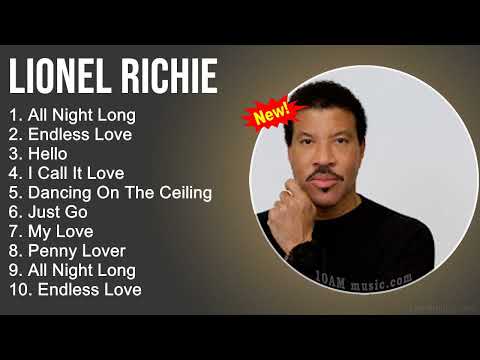Lionel Richie Greatest Hits - All Night Long, Endless Love, Hello, I Call It Love - R&B Soul Music