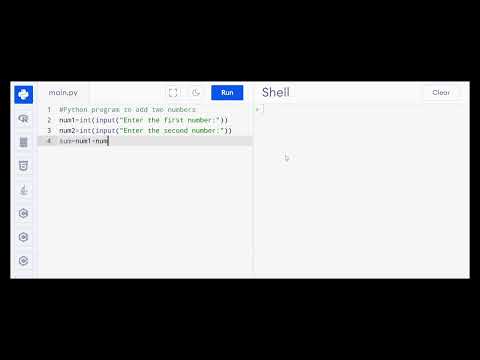 Python Program To Add Two Numberscoding Shorts Python