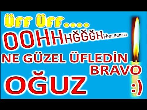 İyi ki Doğdun Oğuz İsme Özel Komik Doğum Günü Şarkısı