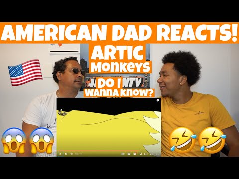 AMERICAN DAD'S FIRST REACTION TO Arctic Monkeys - Do I Wanna Know? (Official Video)