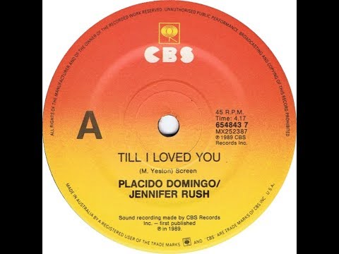 Jennifer Rush, Placido Domingo - Till I Loved You -