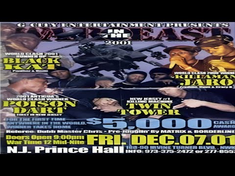 Killamanjaro vs Black Kat vs Poison Dart vs Twin Towers - Sound Clash 2001 [New Jersey]