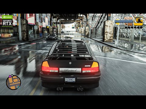 GTA III Remake - Unreal Engine 5 Gameplay Concept Demo made with GTA 5 PC Mods