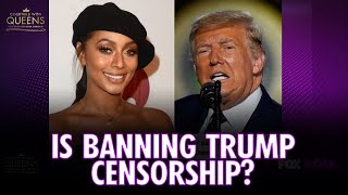 Keri Hilson Warns That Trump Twitter Ban is a Form of Censorship | Cocktails with Queens