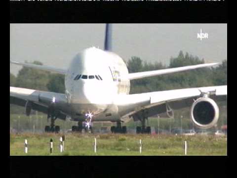 Rundflug A380 Hamburg-Sylt 25.09.2011 (NDR)