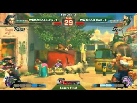 WDM/MCZ.Luffy (Ro) vs WW/MCZ.Ryan Hart (Sa) - losers final SSF4