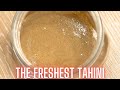 Tahini How To Make Tahini From Scratch Easy Tahini Recipe