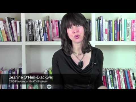 Introduction to 4MAT by Jeanine O'Neill-Blackwell