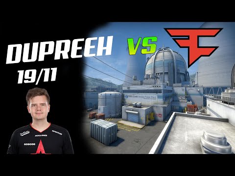 CSGO GOTV POV ASTRALIS DUPREEH(19/11) VS FAZE CLAN NUKE ESL Pro League Season 12 Europe