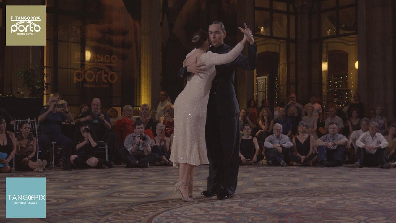 Video thumbnail for FI TANGO 2025 PORTO - Suyay Quiroga & Jonny Carvajal dance Osvaldo Pugliese & Roberto Chanel Fuimos