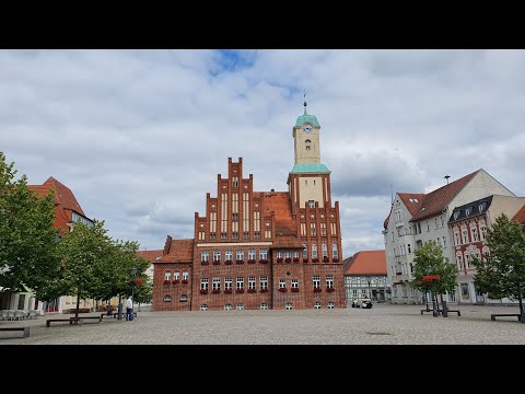 A Summer Day in Wittstock Brandenburg Germany July 2024