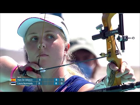 Ines De Velasco - Laura Nurmsalu / Quarterfinal (Antalya 2021 European Archery Championships)🏹