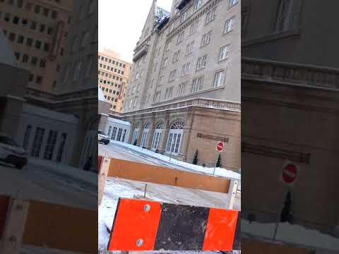 Hotel goes into panic mode just before Justin Trudeau arrives