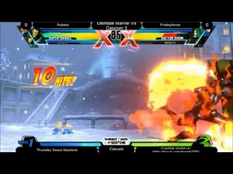 1/3/13 TSS - UMVC3: Rubeks vs FindMyFarms