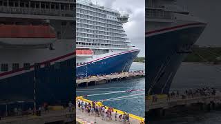 Four  CRUISESHIP’S plus the Crowded Port!… #cruiseship #cruise #travel #yt #ytshorts #viral #shorts